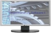 Engenharia de Software I Prof. Josué Froner. Introdução Objetivo: apresentar conceitos introdutórios sobre Engenharia de Software, assim como auxiliar.