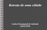 Retrato de uma cidade Carlos Drummond de Andrade (18/9/1976)