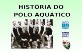 HISTÓRIA DO PÓLO AQUÁTICO. Surgimento do Pólo Aquático 1850 - Primórdios do Pólo Aquático - Inglaterra e Escócia. Associação direta com o Pólo, esporte.