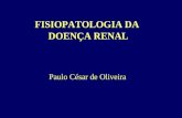 Paulo César de Oliveira FISIOPATOLOGIA DA DOENÇA RENAL.