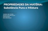 PROPRIEDADES FÍSICAS: PONTO DE FUSÃO PONTO DE EBULIÇÃO DENSIDADE SOLUBILIDADE.