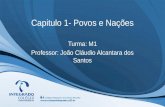 Capitulo 1- Povos e Nações Turma: M1 Professor: João Cláudio Alcantara dos Santos.