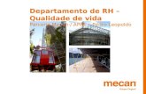 Departamento de RH – Qualidade de vida Parceria Mecan / APAE – Pedro Leopoldo.