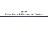 SNMP Simple Network Management Protocol. O que é SNMP Gerencia proativa Baseada em IP Sucessor do SGMP Gerencia inclusive impressoras, modems, fontes.