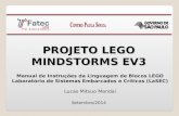 PROJETO LEGO MINDSTORMS EV3 Manual de Instruções da Linguagem de Blocos LEGO Laboratório de Sistemas Embarcados e Críticos (LaSEC) Lucas Mitsuo Mandai.