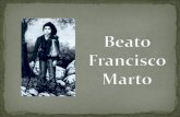 Francisco Marto nasceu a 11 de Junho de 1908 em Aljustrel, Fátima. Era filho de Manuel e Olímpia Marto e tinha 6 irmãos, sendo uma delas a pastorinha.