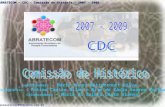 ABRATECOM – CDC – Comissão de História – 2007 - 2009 aureasilva2005@yahoo.com.br Coordenadora - Maria Aurea Bittencourt Silva Integrantes - Fátima Castro.