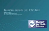 Governança e Automação com o System Center Helio Panissa Junior MCP Brasil.com Informática Ltda MVP System Center Datacenter Management.