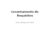 Levantamento de Requisitos Prof. Wolley W. Silva.