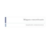 Mapas conceituais Ampliando conhecimentos. Definindo um mapa conceitual  O mapa conceitual é uma ferramenta para organizar e representar o conhecimento.
