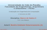 ©Prof. Lineu MialaretAula 8 - 1Banco de Dados I Universidade do Vale do Paraíba Faculdade de Engenharias, Arquitetura e Urbanismo – FEAU Graduação em Engenharia.