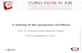 O making of das pesquisas científicas Prof. Dr. Antonio Carlos Palandri Chagas antonio.chagas@incor.usp.br.