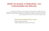 MORTALIDADE ATRIBUÍVEL AO TABAGISMO NO BRASIL Secretário-Executivo da ONG Aliança de Controle do Tabagismo (ACT) Presidente Comissão de Controle do Tabagismo