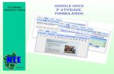 GOOGLE DOCS 3 ATIVIDADE FORMULRIOS TUTORIAL GOOGLE DOCS