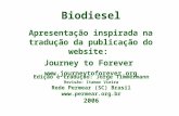 Apresentação inspirada na tradução da publicação do website: Journey to Forever  Biodiesel Edição e tradução: Jorge Timmermann.