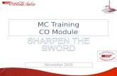 MC Training November 2010