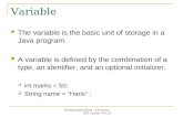 3- Variables and Identifiers