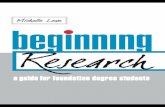 BEGINING RESEARCH - Michelle Lowe.pdf