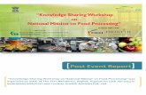 Post Event Report_Knowledge Workshop_NMFP_Gujarat