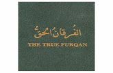 The True Furqan Alforghan Alhagh