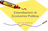 Esercizi Economia Politica