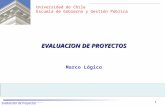 EVALUACION DE PROYECTOS Evaluación de Proyectos Universidad de Chile Escuela de Gobierno y Gestión Pública Profesores: Rodrigo Salas Portuguez Ivan Santander.