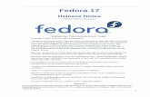Fedora 17 Release Notes