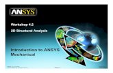 Introduction to ANSYS  Mechanical (2D)