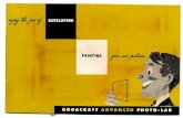 Kodacraft Advanced Photolab Manual