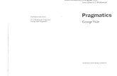[Linguistics] - Yule, George - Pragmatics