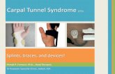 Carpal Tunnel Syndrome Splints