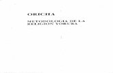 oba ecun-orisha Methodology yoruba relighion (spanish version)