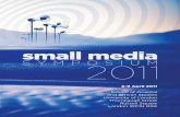 Small Media Symposium 2011 programme