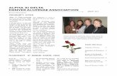 Alpha Xi Delta 2012 Newsletter