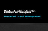 Recruitment, Selection, Placement and Induction