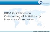 IRDA Guidelines on Outsourcing