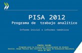 Pablo Zoido Programa para la Evaluación Internacional de Alumnos Sevilla, Grupo Técnico del Instituto Nacional de Evaluación Educativa, 19 de marzo de.
