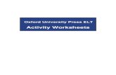 OUP Activity Worksheets