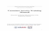 A Customer Service Training Manual