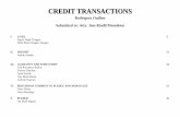Matrix - Credit Transaction