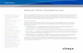 Citrix Corporate Fact Sheet