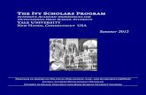Yale Ivy Scholars 2012 Prospectus+Forms 16 Feb 2012 1