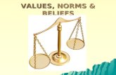 Values Norms Beliefs