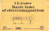 Livro - Basic Laws of Electromagnetism por Irodov - Mir Publisher (1986)