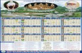 Calendar 2012-13 - English and Gurmukhi (Nanakshahi) Baru Sahib