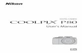 Nikon Coolpix P80 - User Manual (en)