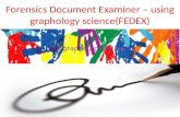 Graphology science(handwriting analysis