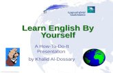 Learn english by yourself