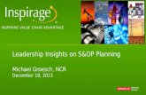 Leadership Insights for S&OP Planning at NCR