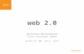 Web 2.0 in Higher Ed